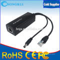 HRUI 5V / 9V / 12V1A 100M POE Séparateur